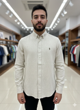 RLP PREMIUM LINEN PLAIN SHIRT