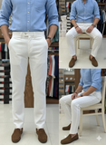 RLP CLASSIC FIT LINEN TROUSER