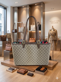 GUCCI Ophidia GG Medium Tote BAG