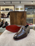 FRANK Premium Dual-Texture Horsebit Loafers