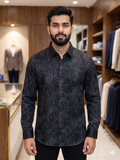 DIO R IMP OBLIQUE LUXE MONOGRAM FORMAL DESIGNER SHIRT