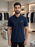 LCST LOGO TAPE PIQUE POLO T-SHIRT