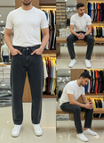 LEWE LUXURY ANAGRAM DENIM JEANS