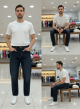 LEVI S DARK WASH WHISKERED DENIM JEANS