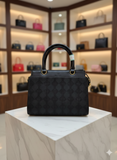 VALENDNEE Sophisticated Two-Tone Professional Satchel   BAG