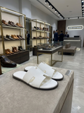 HEMS Leather Slide Sandals