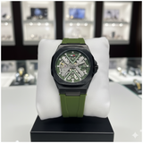 Tommy Hilfiger 44mm Automatic Skeleton – Integrated Silicon Strap watch
