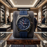 Tommy Hilfiger Men's Navy Blue Silicone Sport Watch