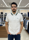 HG BSS CONTRAST TIPPED POLO T-SHIRT
