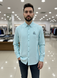 LCST "DO YOU SPEAK LACOSTE?" OXFORD OG SHIRT