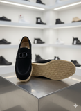 Dior Black Suede Loafer