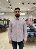 TMY RED & BLUE MULTI-CHECK SHIRT