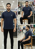 A-X ICON LOGO POLO T-SHIRT