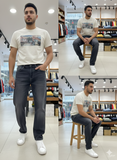 LIV S  501® CARBON STRAIGHT FIT JEANS