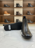 BOSS Men's Black Leather Chelsea Boots