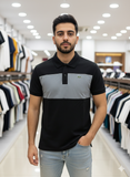 LCST COLORBLOCK PIQUÉ POLO T-SHIRT