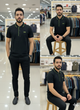 HG BSS PERFORMANCE NEON LOGO POLO T-SHIRT
