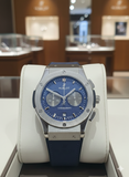Hublot Big Bang Chronograph Collection leather strap watch