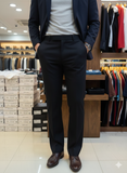 BOOTCUT IN DARK BLACK FORMAL TROUSERS