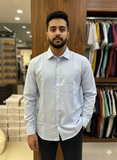 HG BSS ABSTRACT LINEAR GRAPHIC PLAIN SHIRT