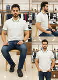 TMY TIPPED PIQUÉ POLO T-SHIRT