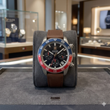Tommy Hilfiger Bank Chronograph Brown Leather Watch