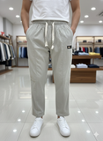 FATT RELAXED FIT STRAIGHT LEG DENIM STYLE CASUAL PANTS