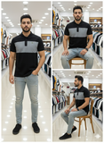 LCST COLORBLOCK PIQUÉ POLO T-SHIRT