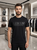 A-X DUOTONE GRAPHIC CREWNECK ROUND NECK T-SHIRT