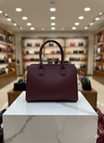 VALENDNEE Classic Satchel Sophisticated Multi-Textured Hand Bag