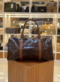 MONT BLANC Croc-Embossed Travel Duffle Bag