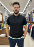 TMY ESSENTIAL SOLID POLO T-SHIRT