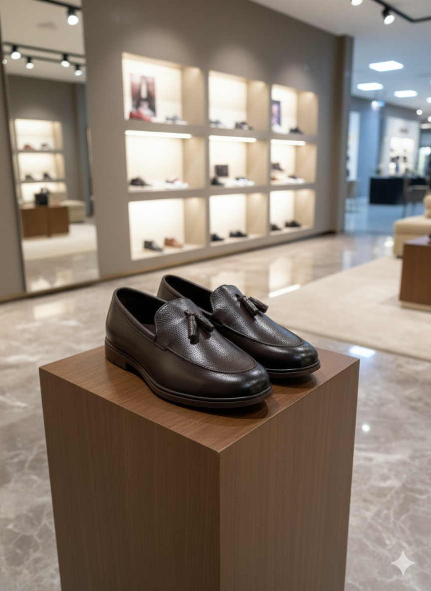 ZRA GENUINE TASSEL LEATHER LOAFERS