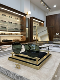 Cartier Santos de Cartier Black Metal SHADES
