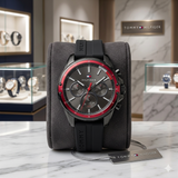Tommy Hilfiger Men's Black IP Multifunction Watch