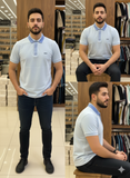 HG BSS CONTRAST ACCENT PERFORMANCE POLO T-SHIRT