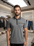 M-K GRAPHIC DETAIL PIQUE POLO T-SHIRT