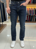 TMY DARK BLUE WASH DENIM RELAX FIT JEANS