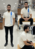 LCST VERTICAL LOGO SLIM FIT POLO T-SHIRT