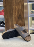 Birkenstock Suede Comfort & Style leather slipper