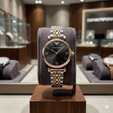 Emporio Armani Two-Tone Ladies WATCH