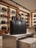 Diamond Quilted Executive LAPTOP BAG