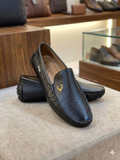 Allen Solly Men's Premium Textured Leather Penny Loafers