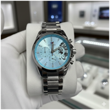 Tommy Hilfiger 44mm Stainless Steel Chronograph metal strap watch