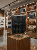Urban Commuter Matte Black Tech Backpack BAG