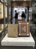 WOOPS Genuine Leather Vertical Card Wallet