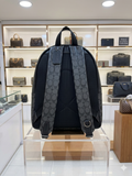 COACH West Backpack in Signature Canvas BAG