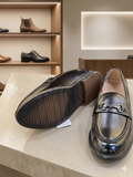 Rosso Men’s Contemporary Branding Loafers