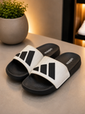 Adidas Black & White Comfort Slides – Unisex Casual Slides