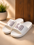 POLO White Casual Slides